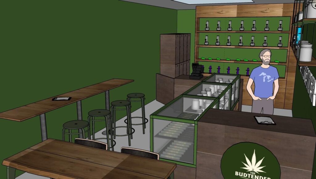 budtender interior plans