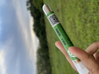 pre-rolled joint in a case