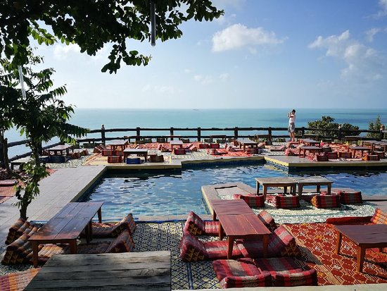 Amsterdam Bar pool deck in Thailand