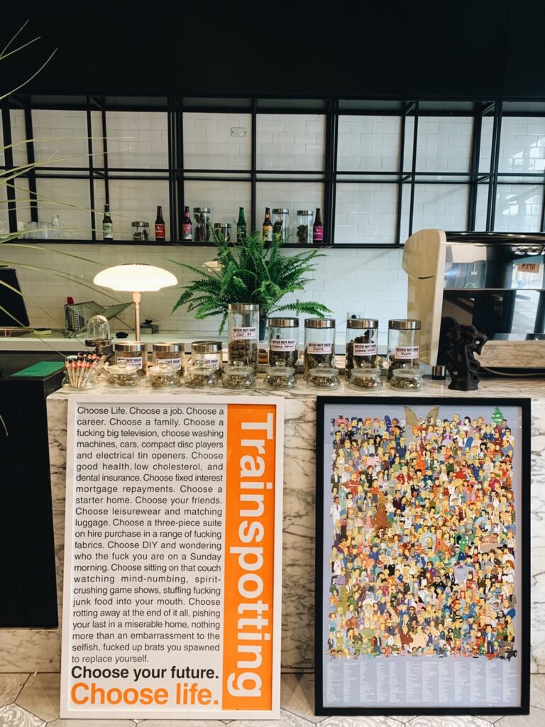 Dispensary storefront in Bangkok