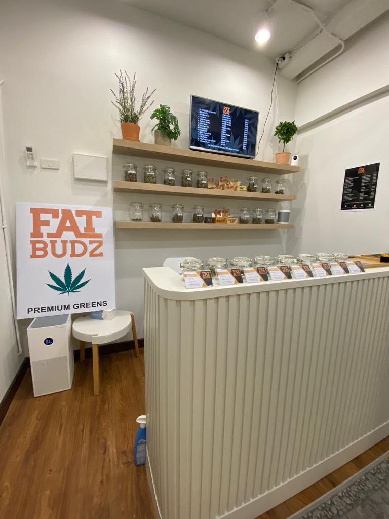 fat budz dispensary interior