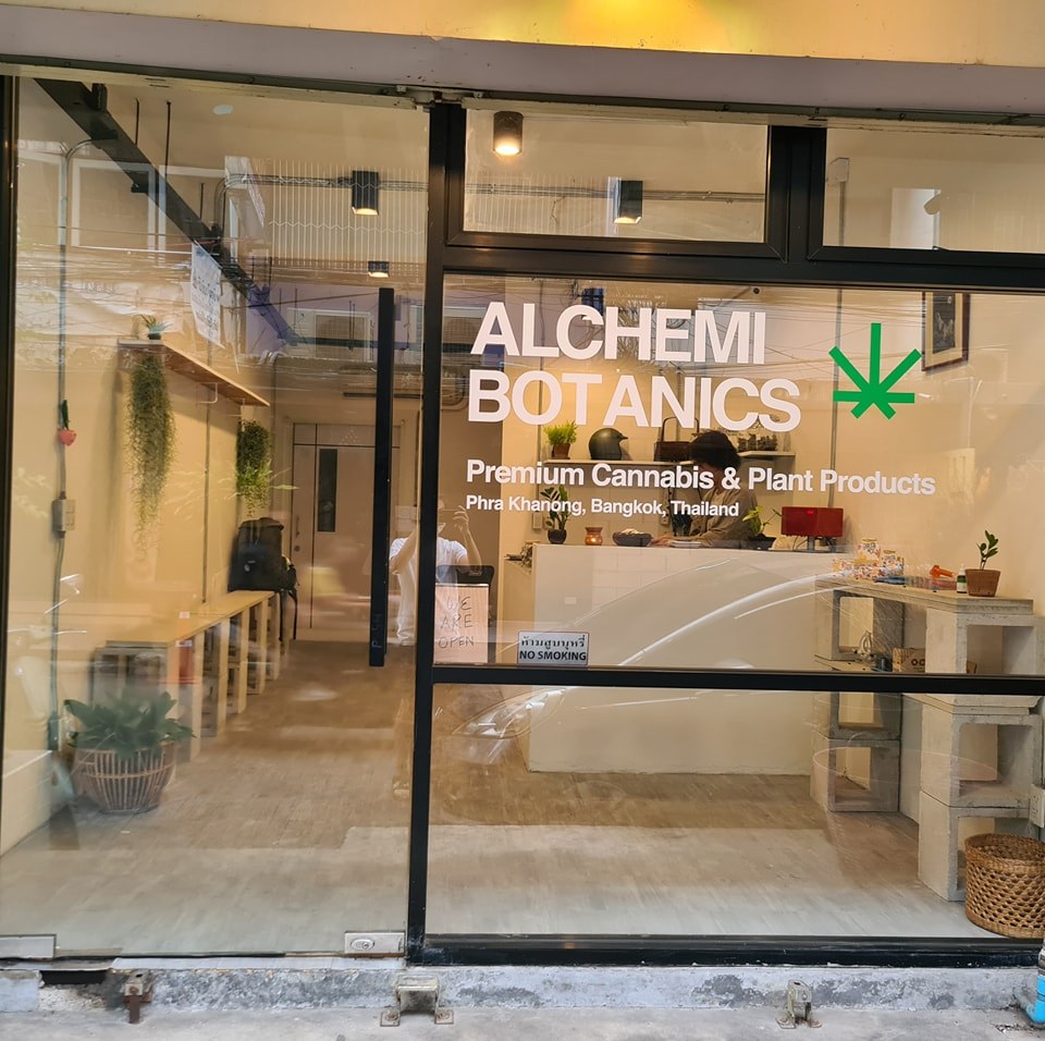 Alchemi Botanics Bangkok Cannabis Storefront