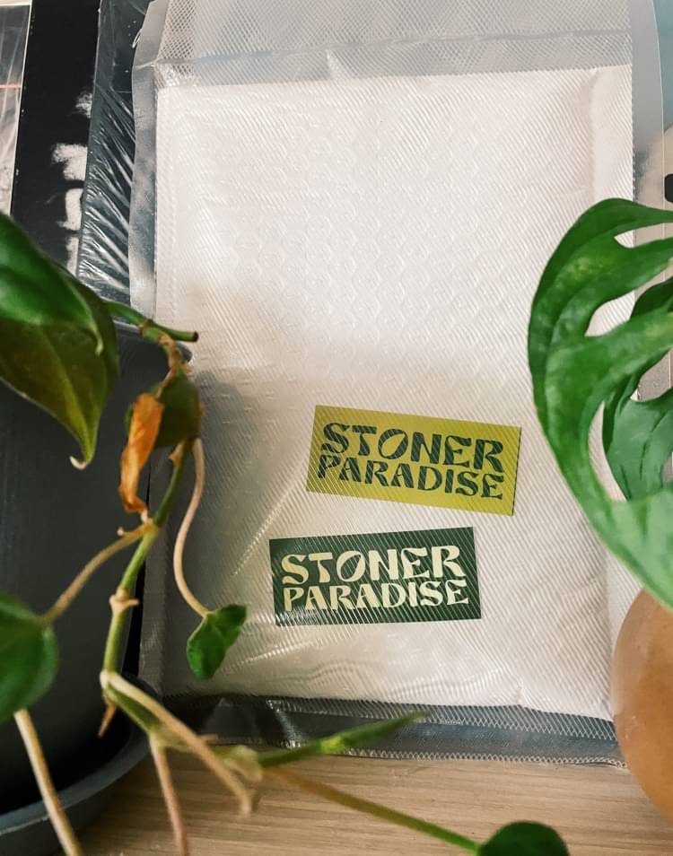 Stoner Paradise Cannabis Dispensary Logo