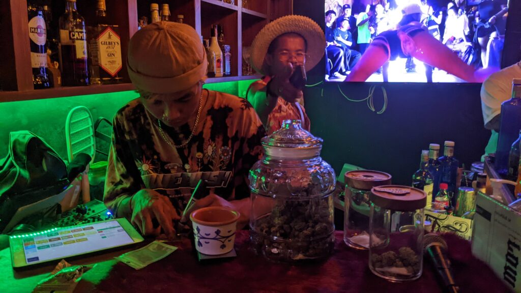 budtenders and staff at Tortuga Bangkok