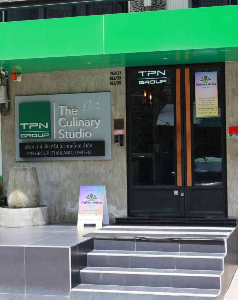 Entrance to Finding Rainbow Bangkok