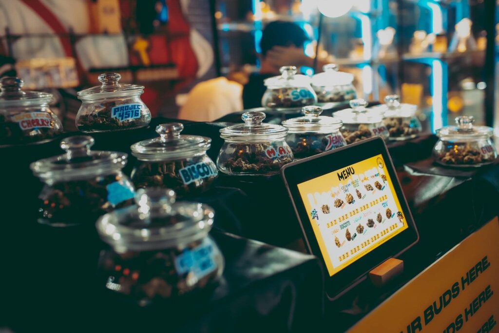 Juicy Buds Menu of weed in Bangkok