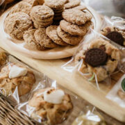 Display of cannabis cookies and edibles in Thailand