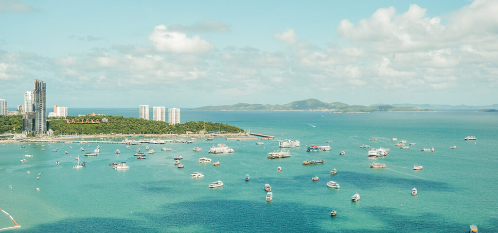 View of Pattaya, Thailand